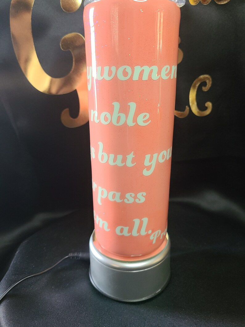 Thumbnail: 20oz Coral and Mint Green Tumbler