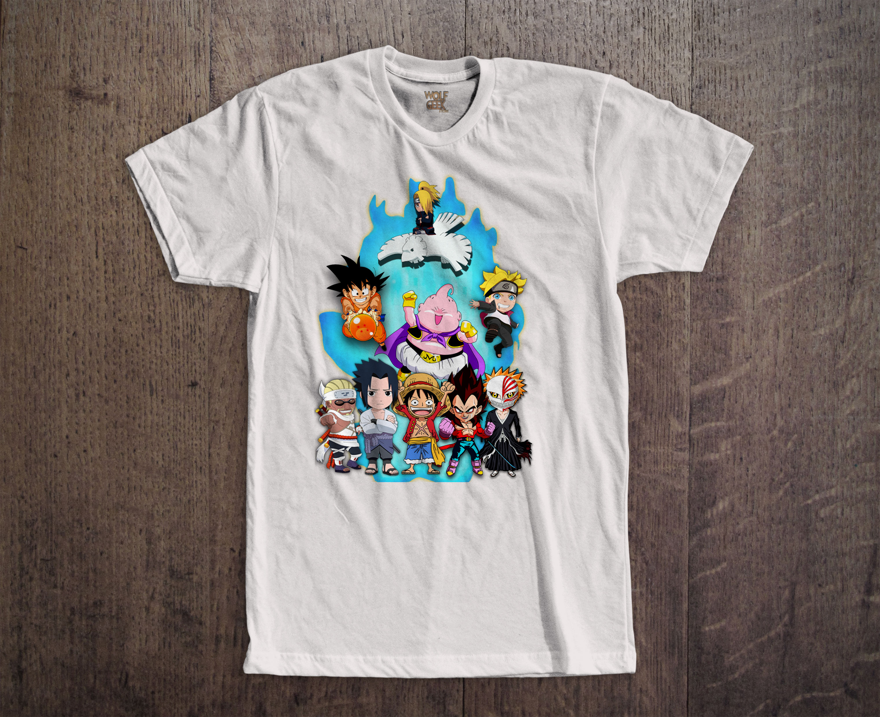 Camisa Animes Shounen