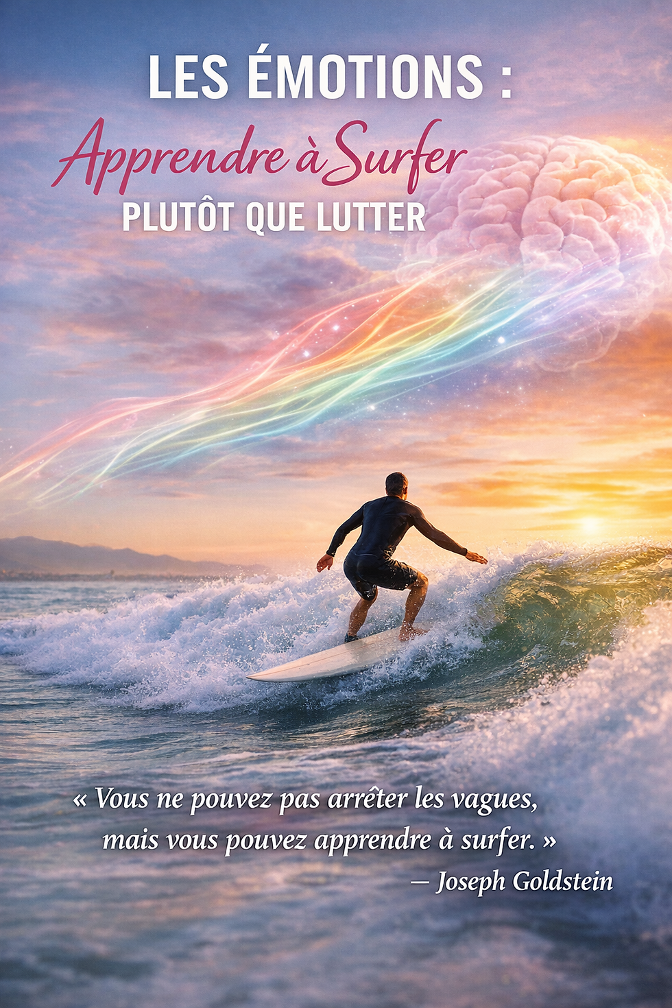 Les émotions : apprendre à surfer plutôt que lutter