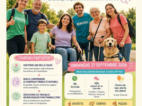 Le dimanche 27 septembre, marchons ensemble pour le TNF, l’inclusion et contre l’isolement