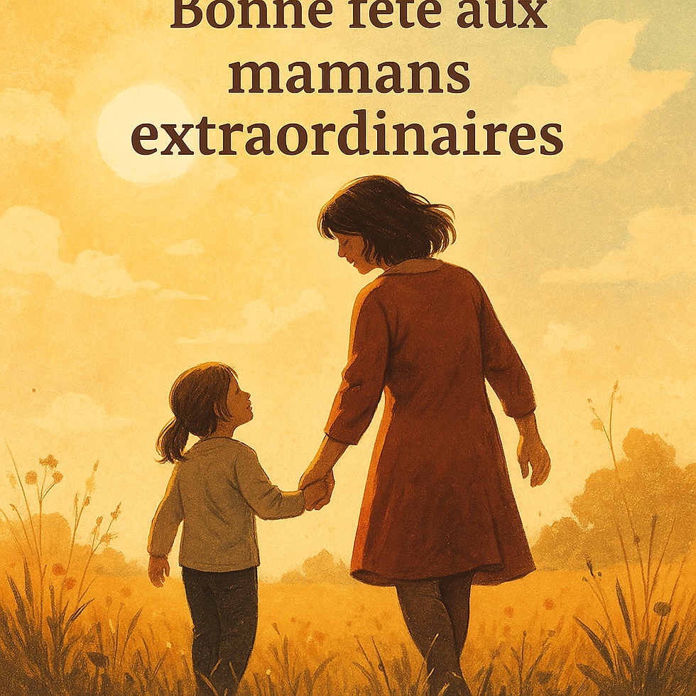 Bonne fête aux mamans extraordinaires