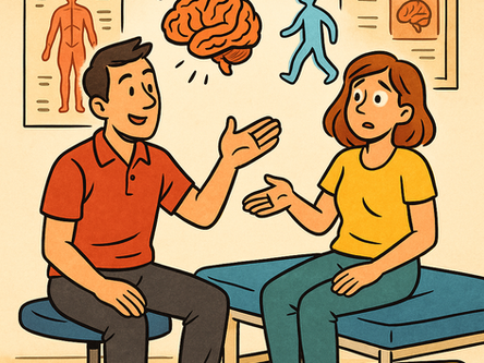 Kinésithérapie et TNF moteurs : pas besoin d’être mentaliste, juste kiné (et patient)