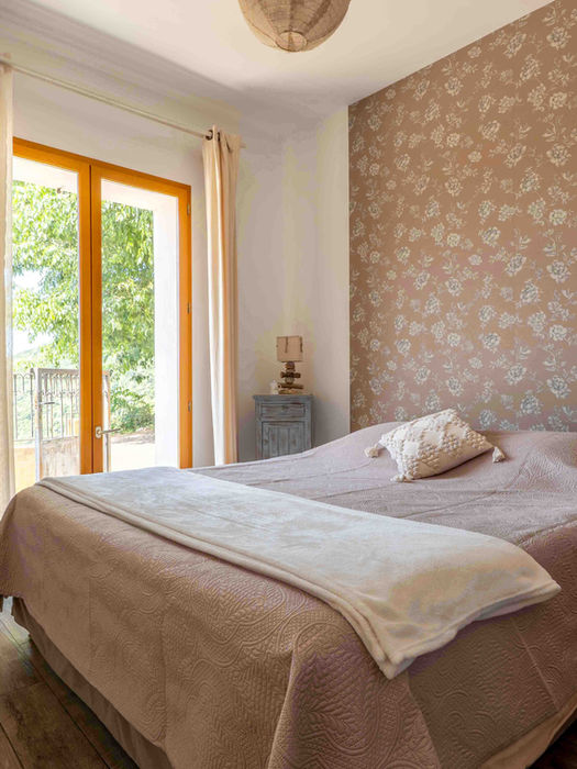Chambre lumineuse de l'Appartement Les vacances de Mina.