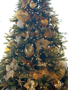 gold christmas tree rental park city utah