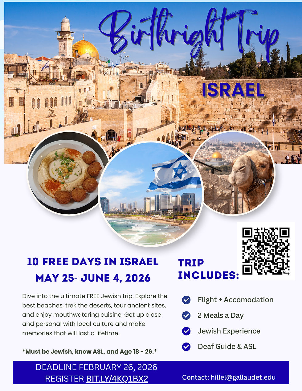 Birthright Trip to Israel