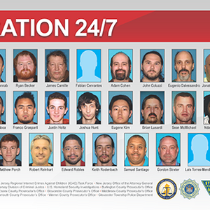 AG Grewal Announces Arrests of 31 Alleged Sex Offenders in “Operation 24/7”