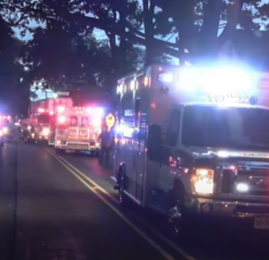 House Destroyed by an Explosion Whittier Street, Rahway