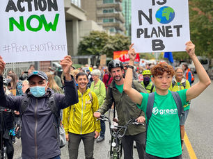 Climate Strike March in Vancouver