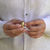 Thumbnail: Raw Chrysoprase Bronze Ring – Ancient Roman Style Statement Jewelry