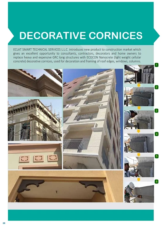 Decorative Cornice Eclat Sts