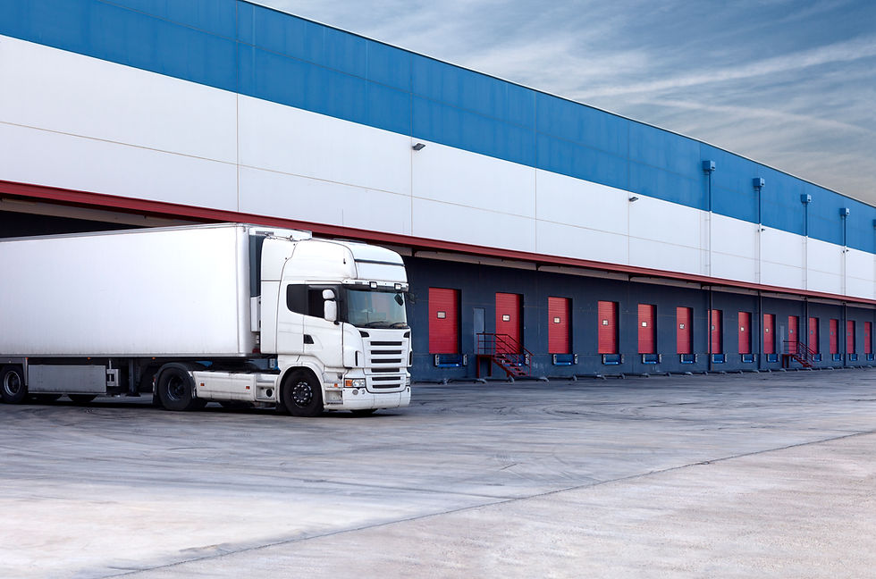Area di carico logistica