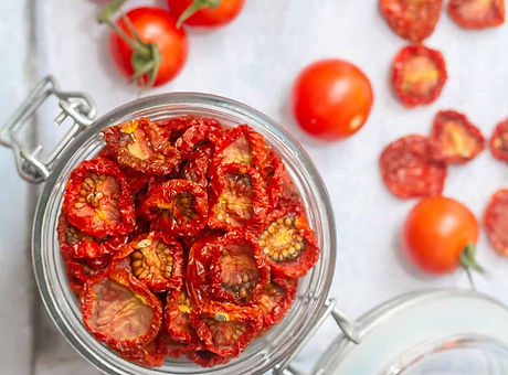 обезвоженный помидор, getrocknete Tomaten, uttorkad tomat, มะเขือเทศอบแห้ง