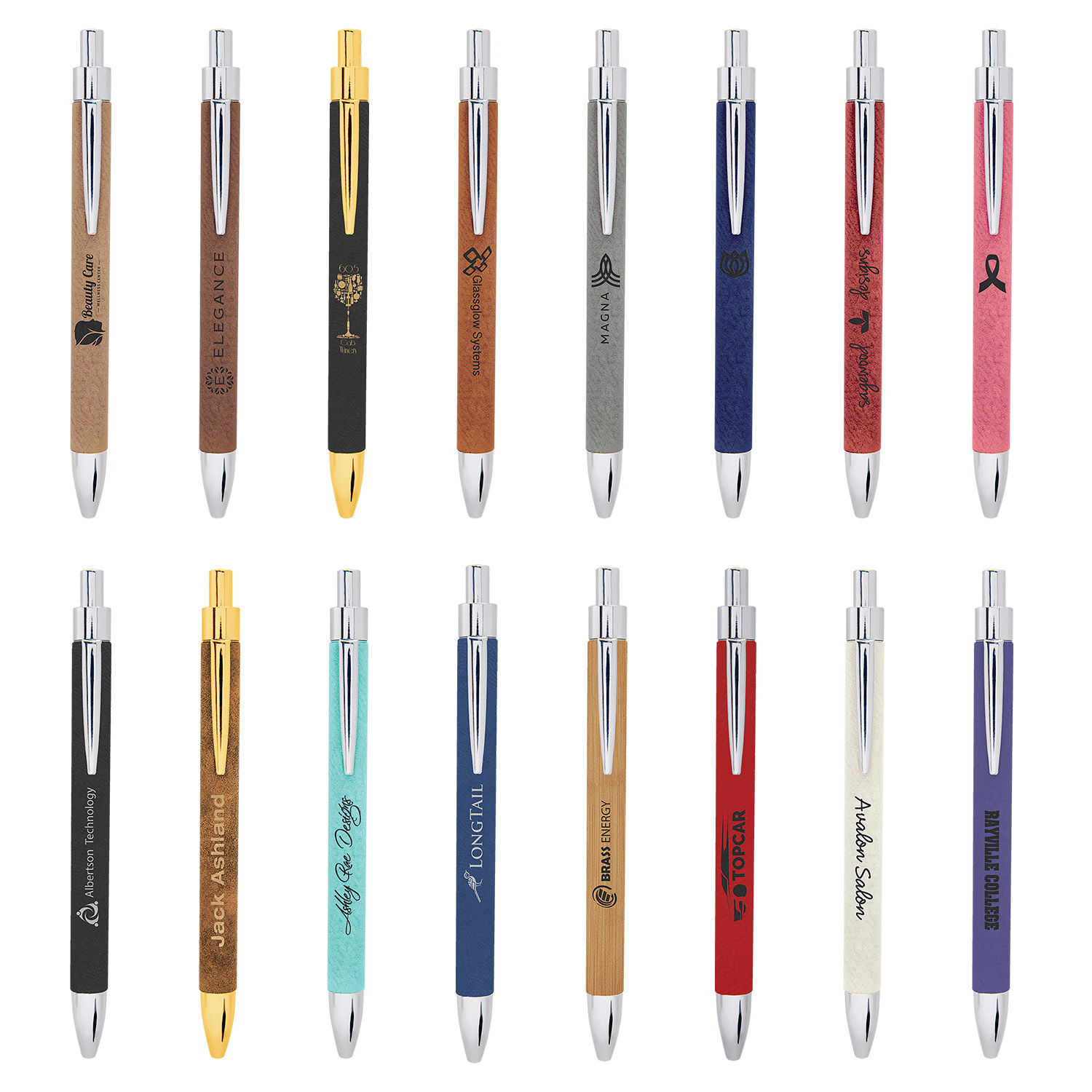 Leatherette Pen | 16 Colors