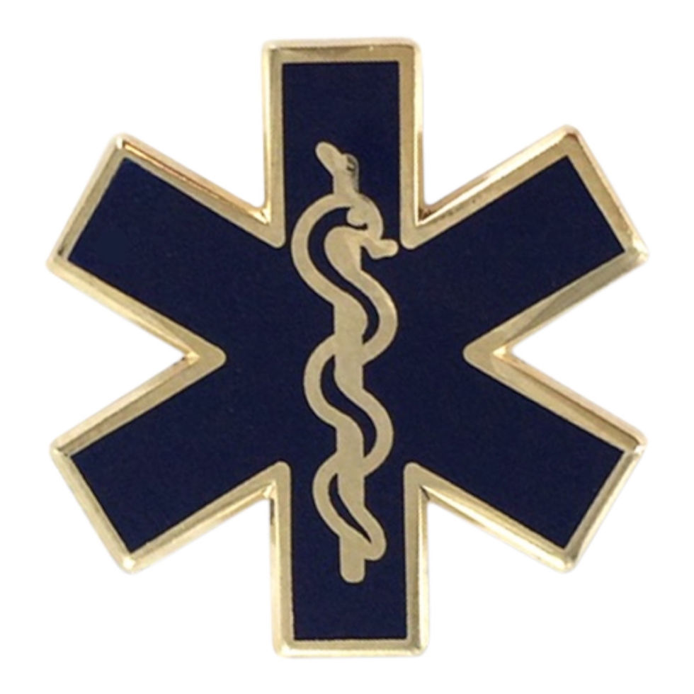 Thumbnail: .625” Paramedic Enamel Lapel Pin