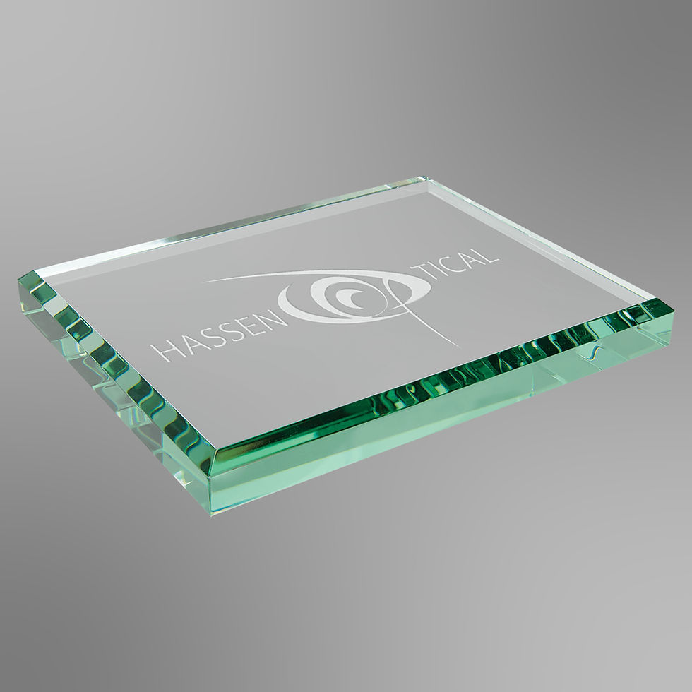 Thumbnail: Jade Glass Paperweight | 2 Sizes
