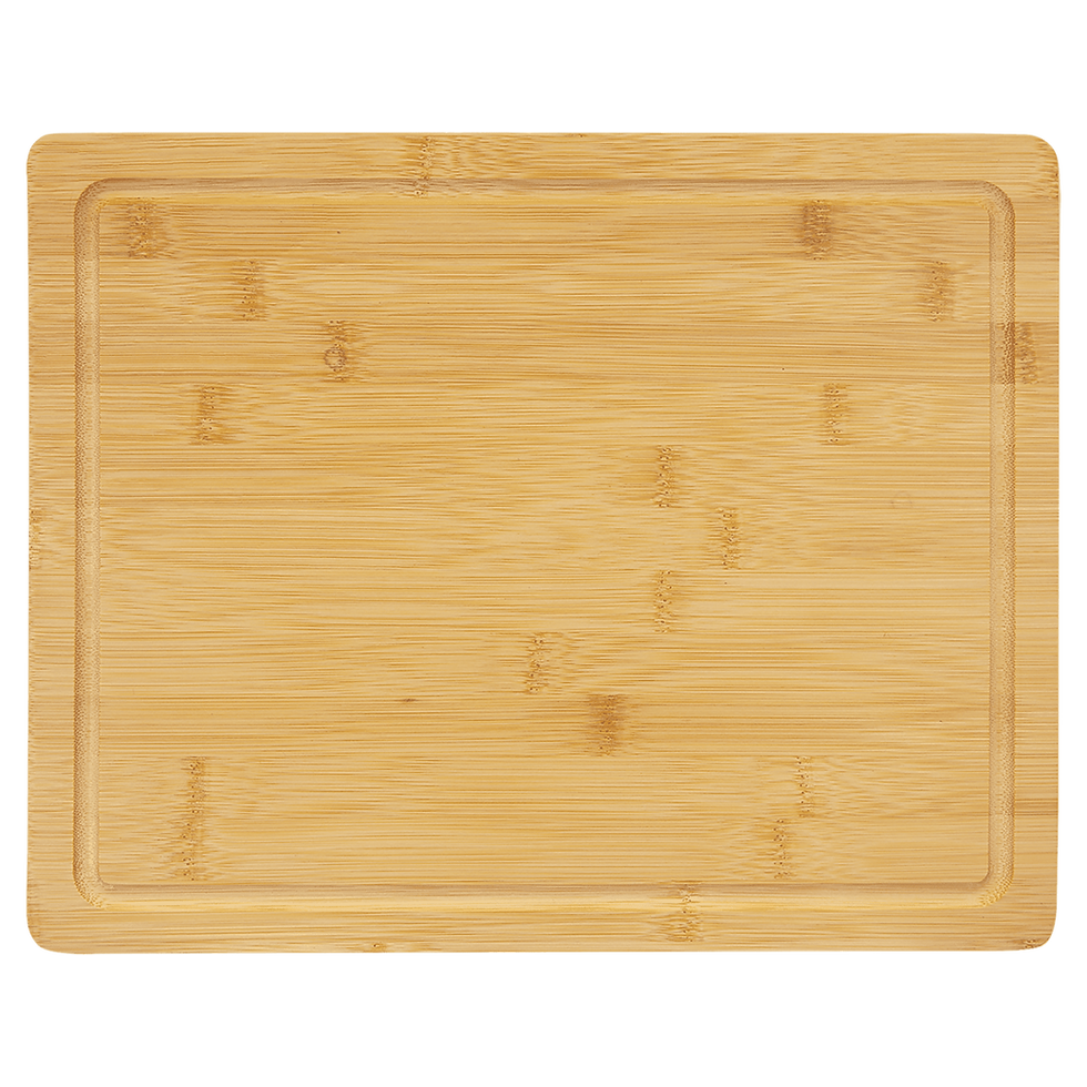 Thumbnail: Bamboo Cutting Board with Drip Ring | 3 Sizes