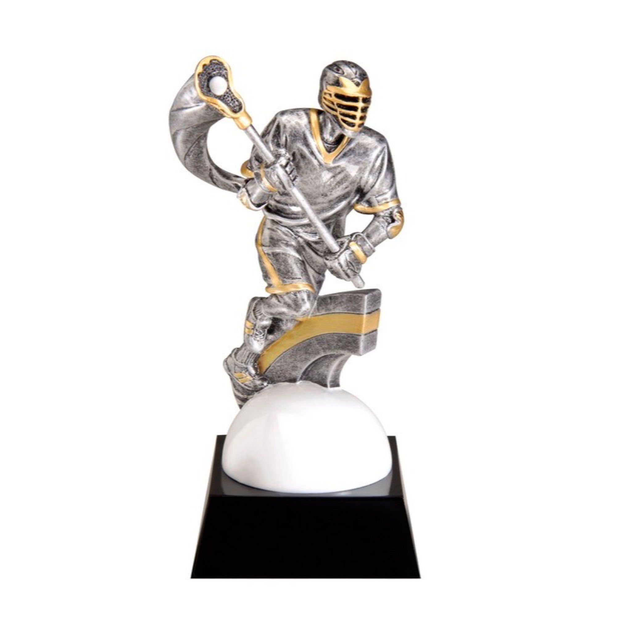7” Motion X Male Lacrosse Resin Award