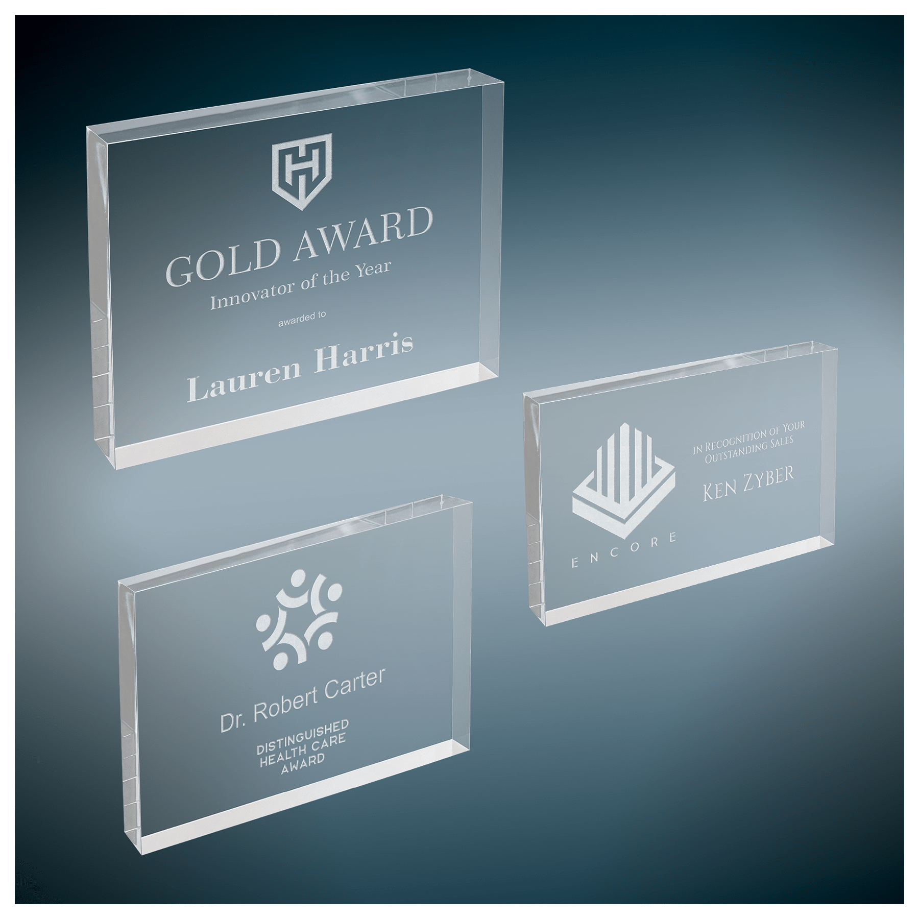 Clear Rectangle Square Cut Acrylic | 3 Sizes