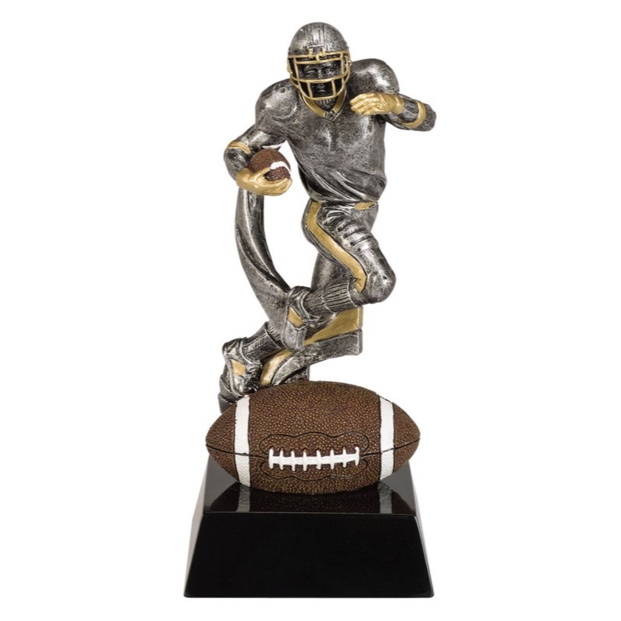 Motion X Football Running Back Resin Award | 3 Sizes