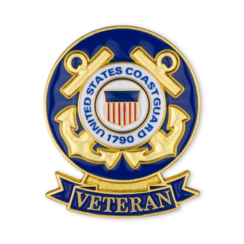Thumbnail: 1.125” U.S. Veteran Lapel Pin | Military Branch