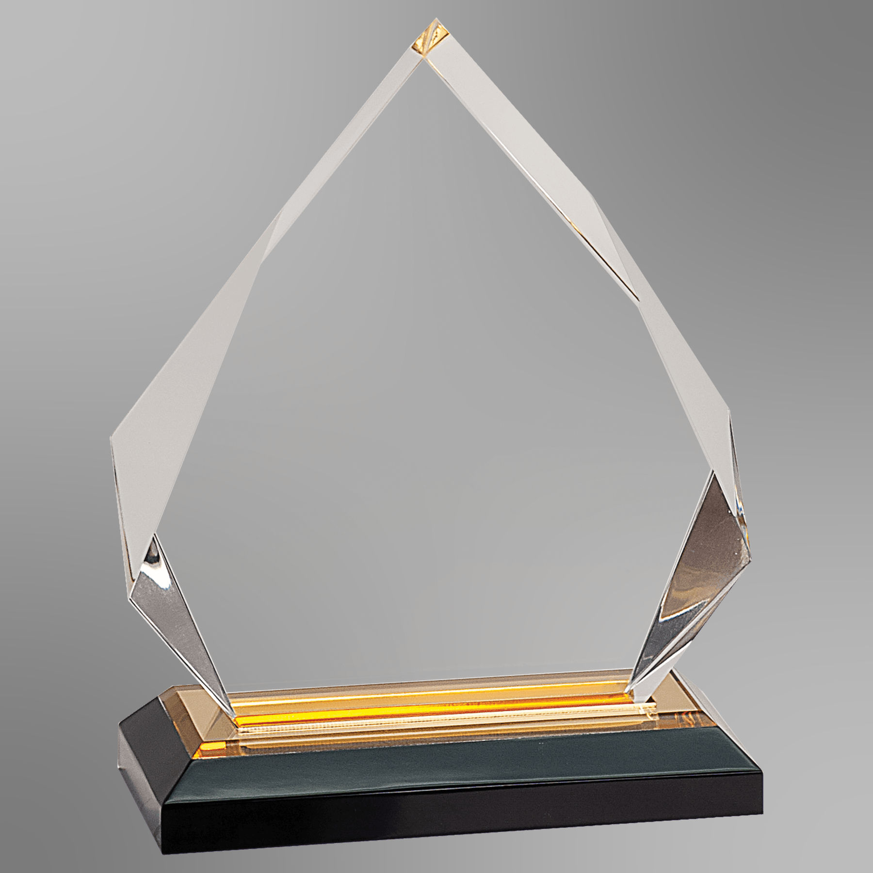 Diamond Impress Acrylic Award | 3 Sizes | 3 Colors