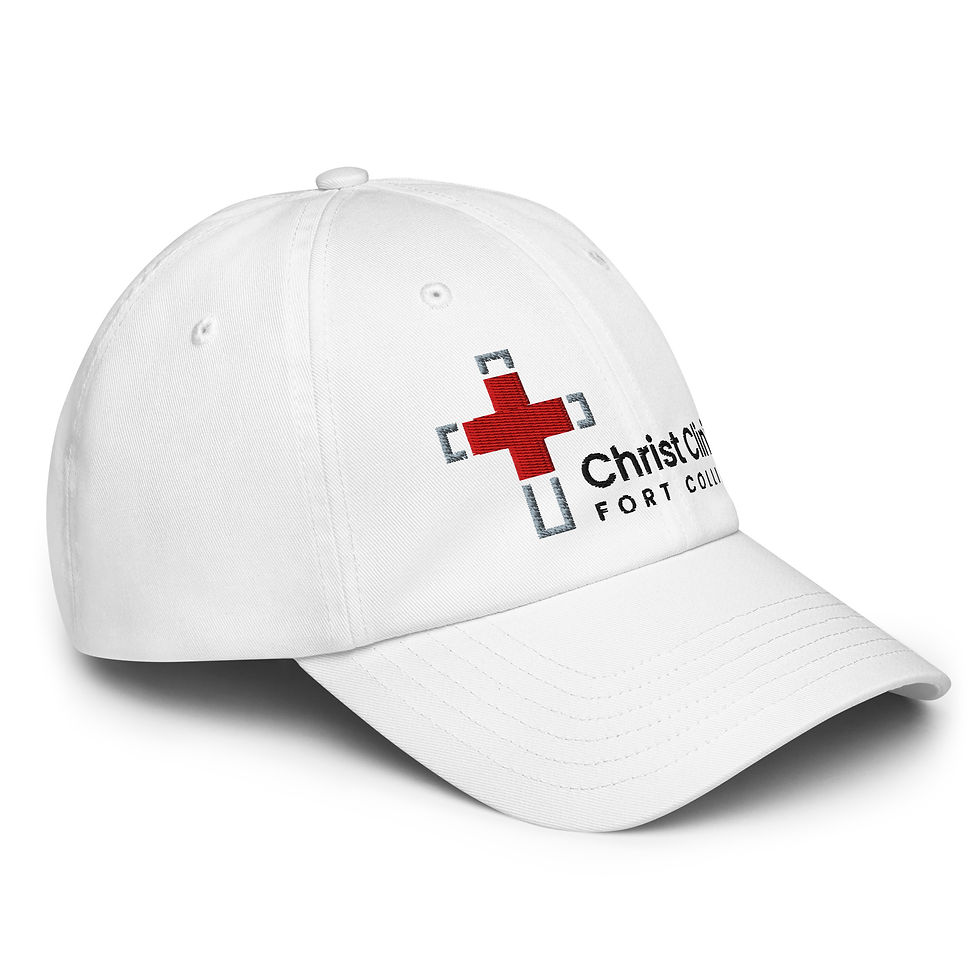 Thumbnail: Christ Clinic Under Armour® dad hat - White