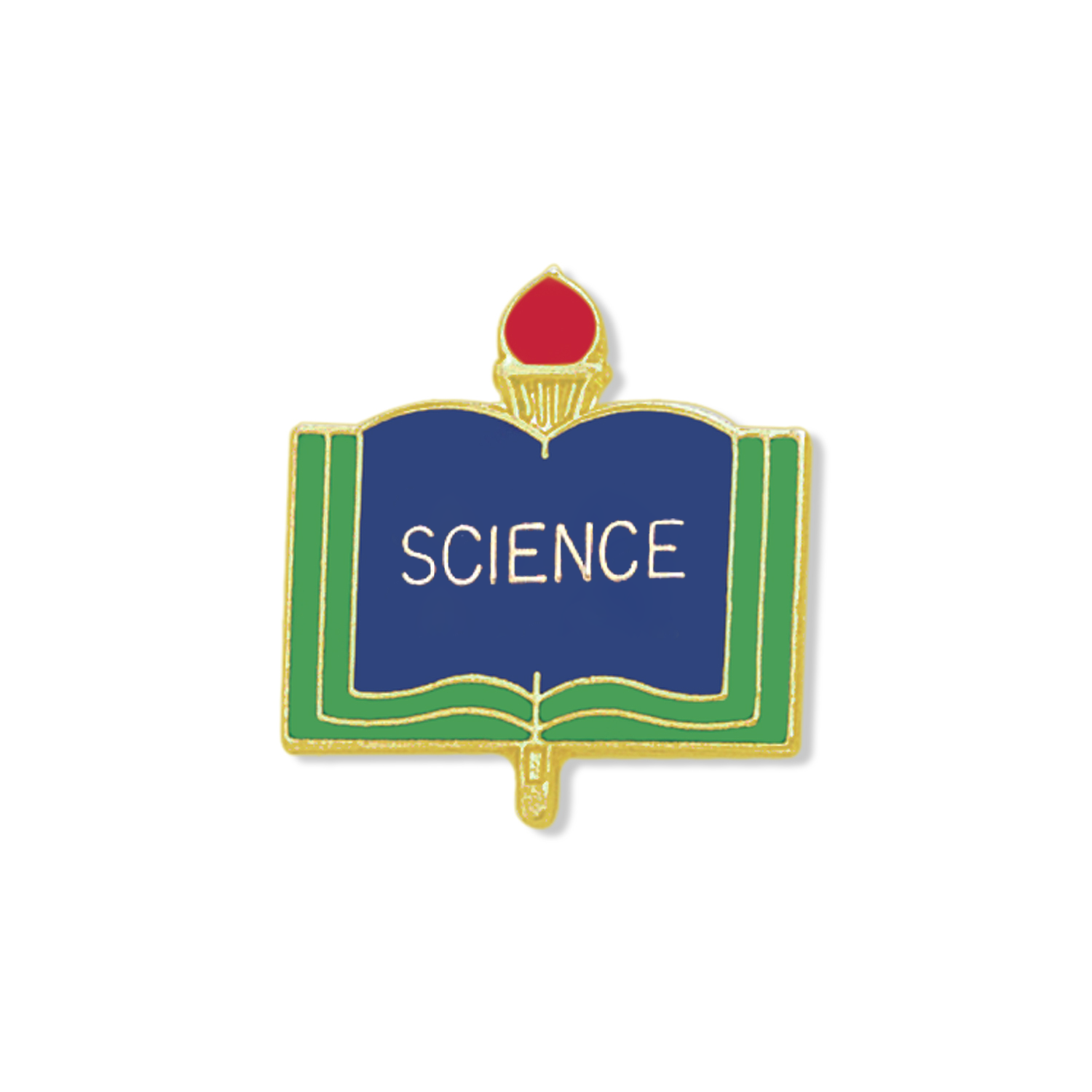 1” Enameled Science Scholastic Award Pin