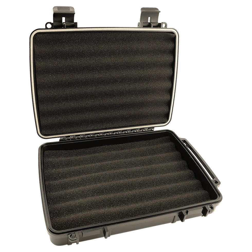 Thumbnail: Travel Cigar Case | Dark Brown Leatherette
