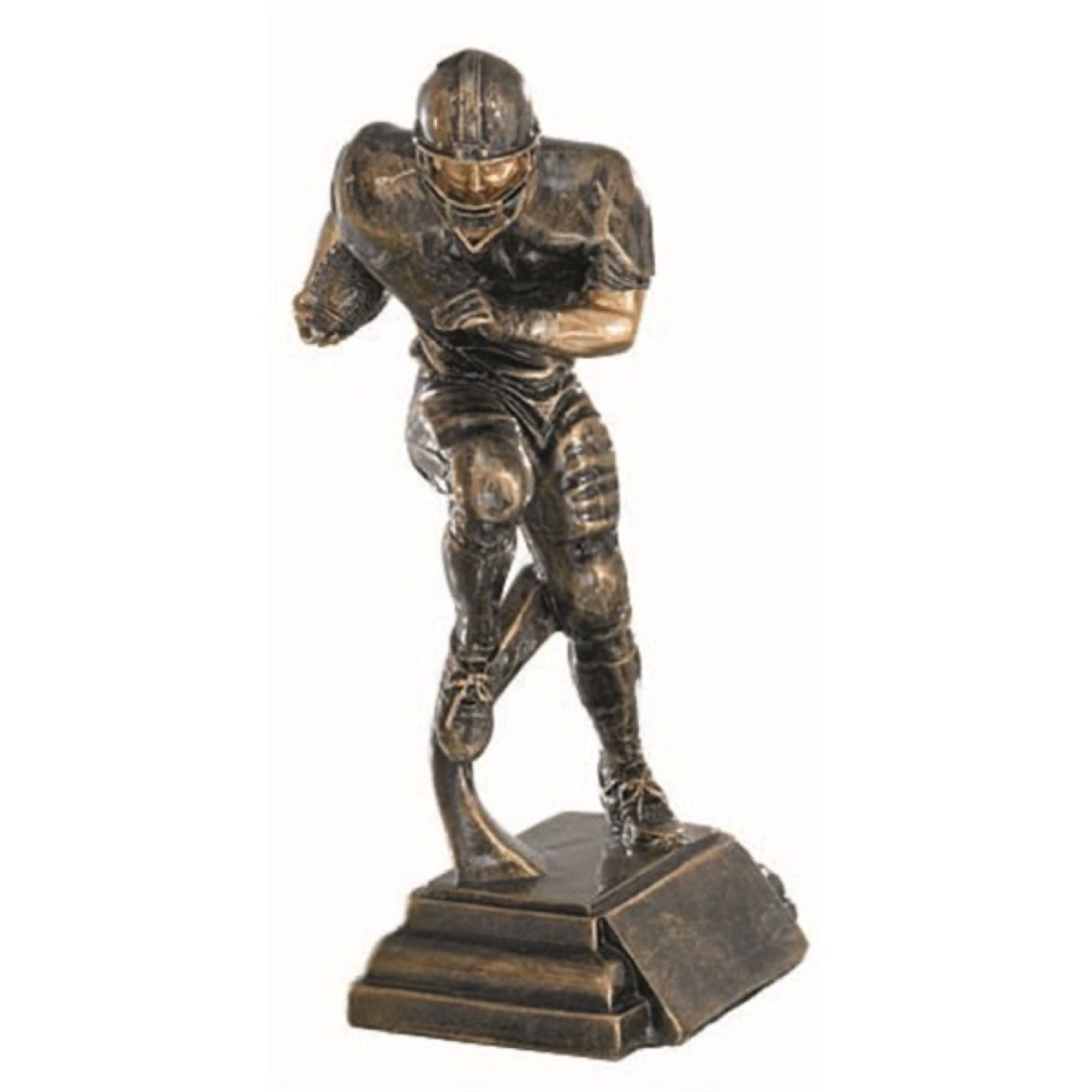 9” Resin Football Runner Sculpture Award