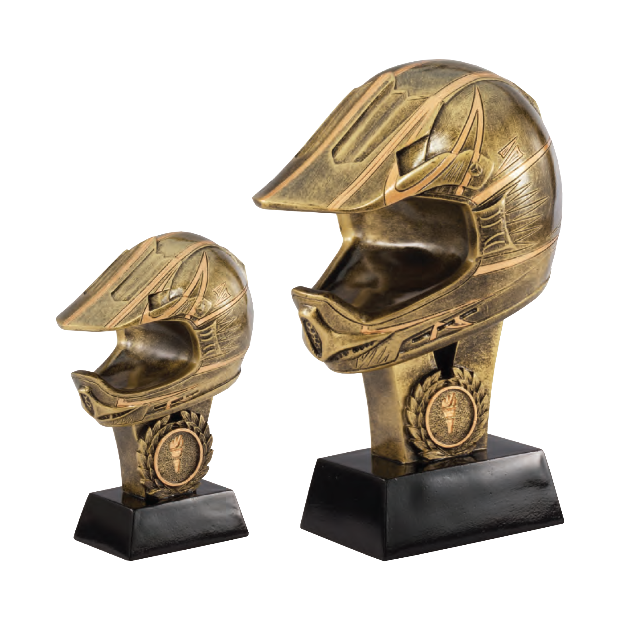 Motocross Helmet Resin Award | 2 Sizes