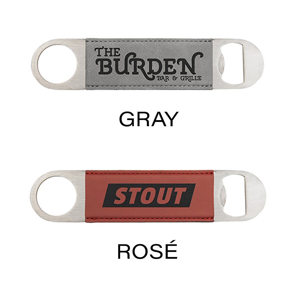 Thumbnail: 1.5” x 7” Leatherette Bottle Opener