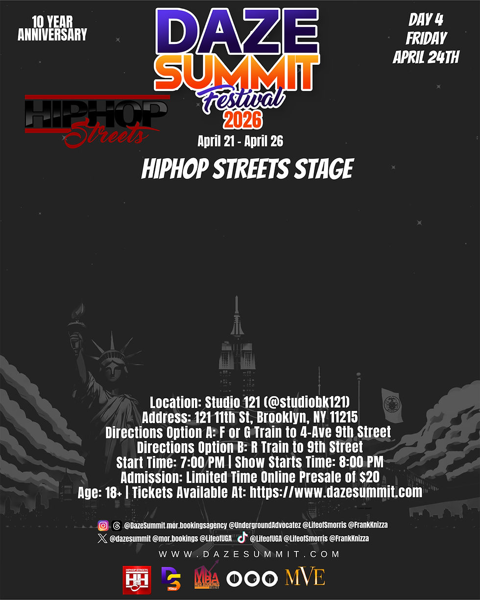 DAY 4 | Hiphop Streets Stage