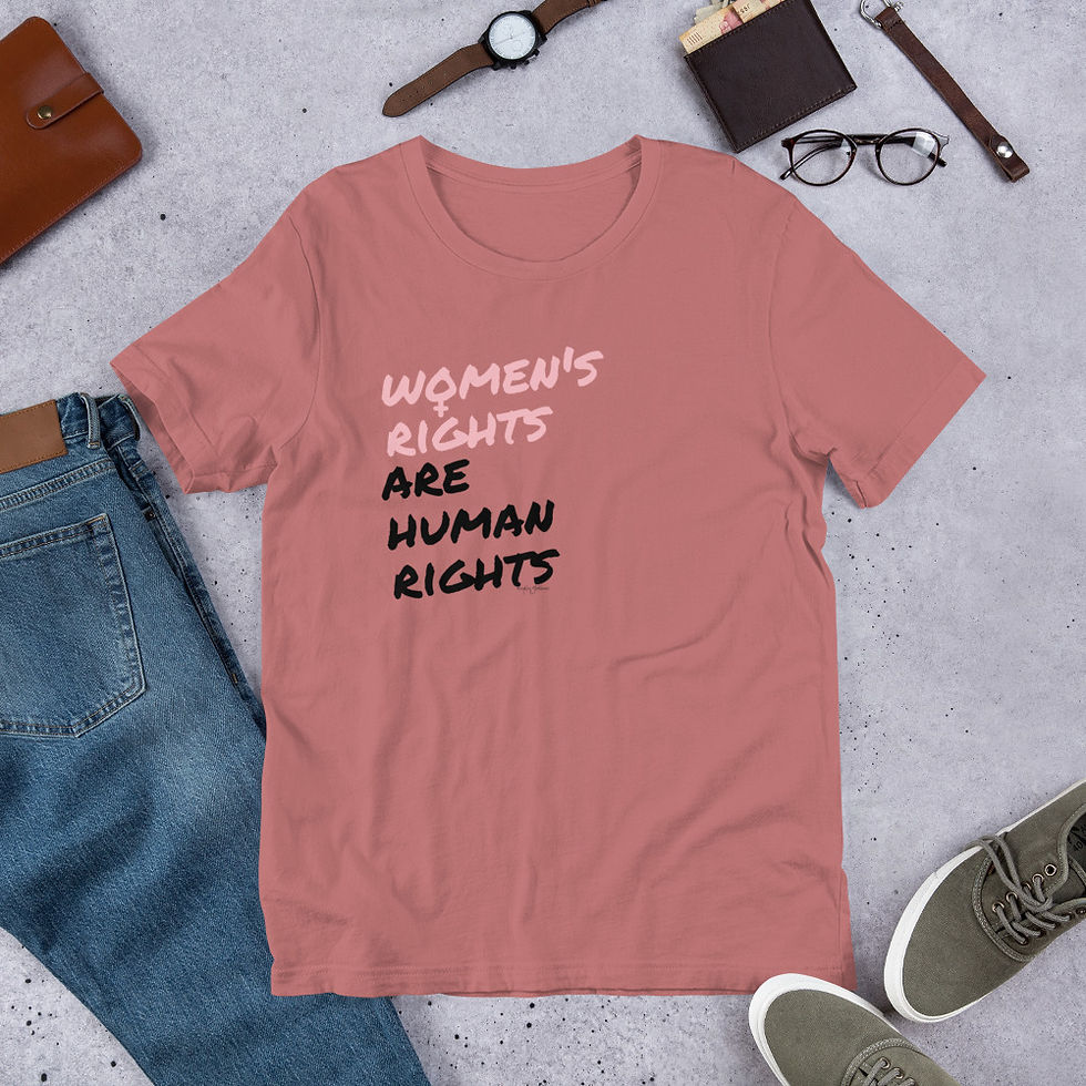 Thumbnail: Black Letter Women's Rights T-Shirt