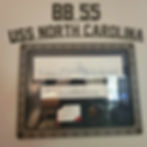 USS NC Tribute Frame and Display