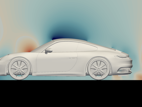 Porsche 911 992 Aerodinaminė Analizė