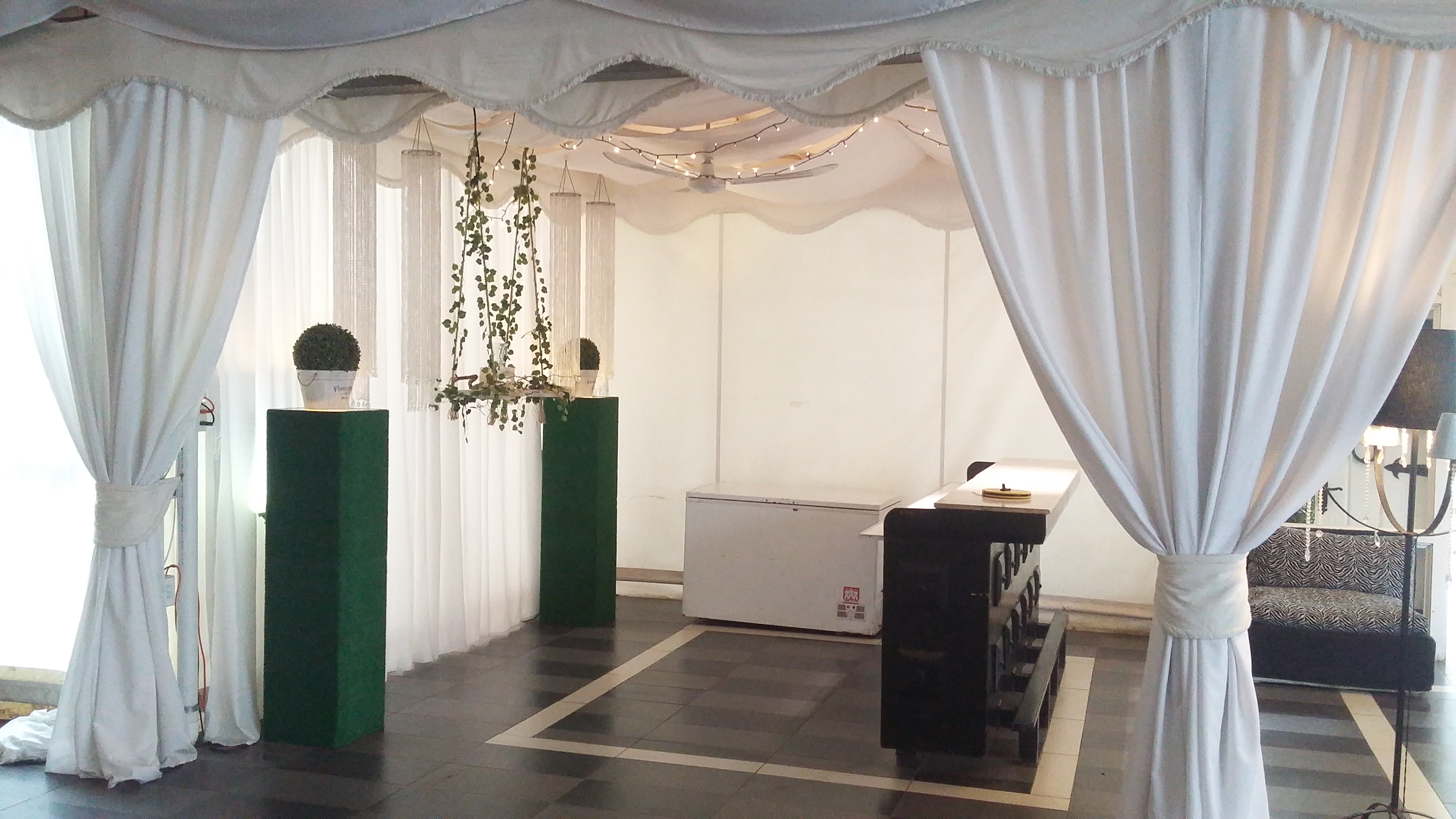 Cortinas carpa Eventos