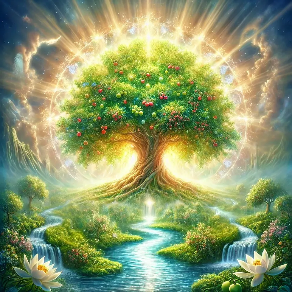 DALL·E 2024-12-24 11.50.18 - A vibrant and ethereal illustration symbolizing the Kingdom o