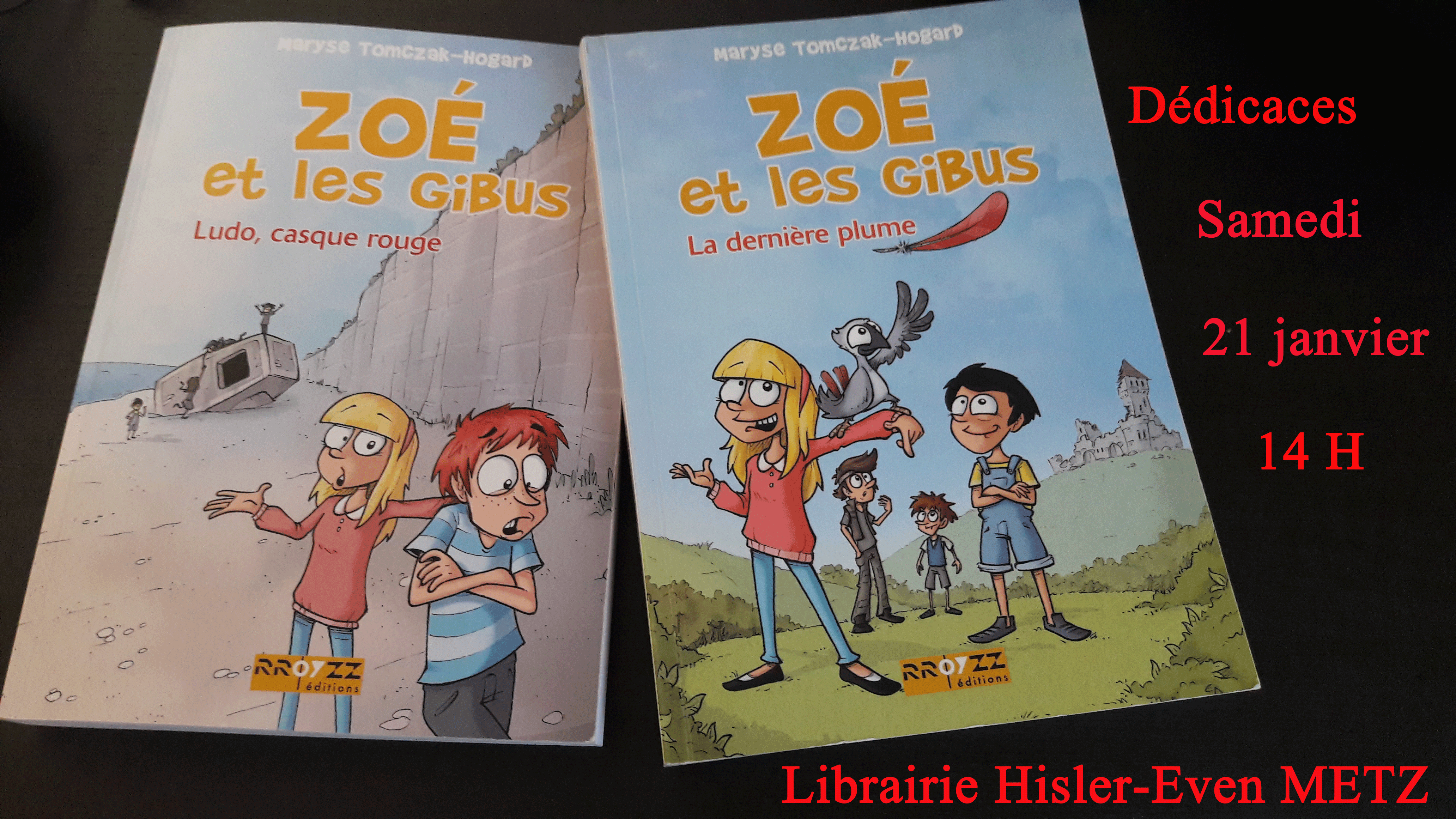 Samedi 21 janvier 2017 : librairie EVEN Metz