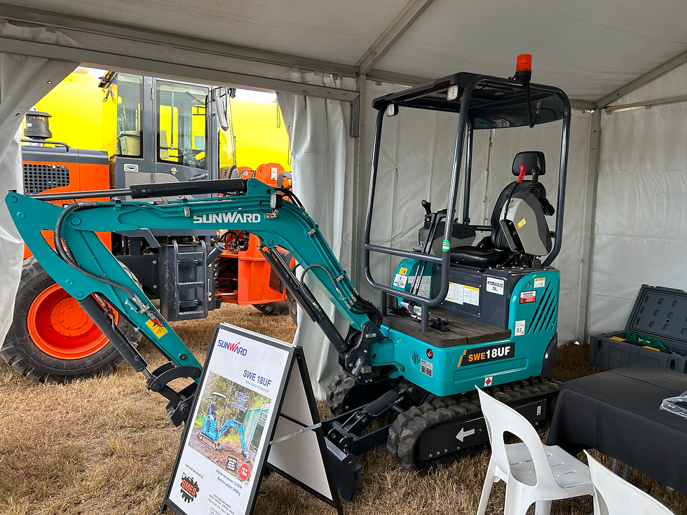 Sunward, mini excavator, mini excavator for sale, mini machine, machine expo