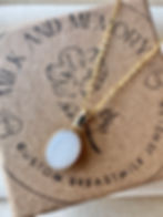 This keepsake and breastmilk jewelry piece can include any keepsake item such as breastmilk, ashes, hair, fabric, teeth, umbilical cord, flowers and more!