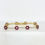 Thumbnail: Ruby OR Sapphire Flower Bracelet with Diamond Centers