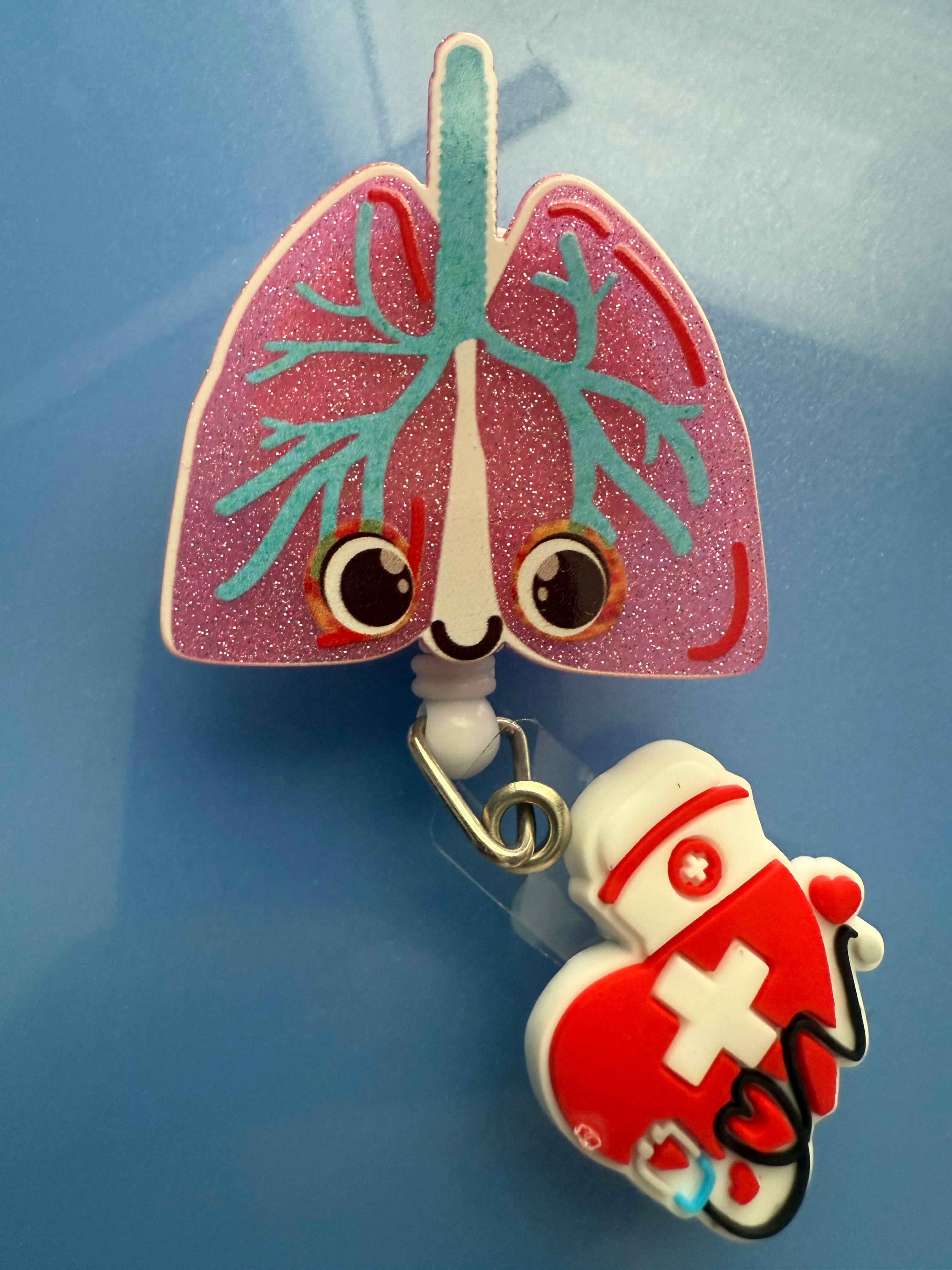 NS-Lungs Badge Holder