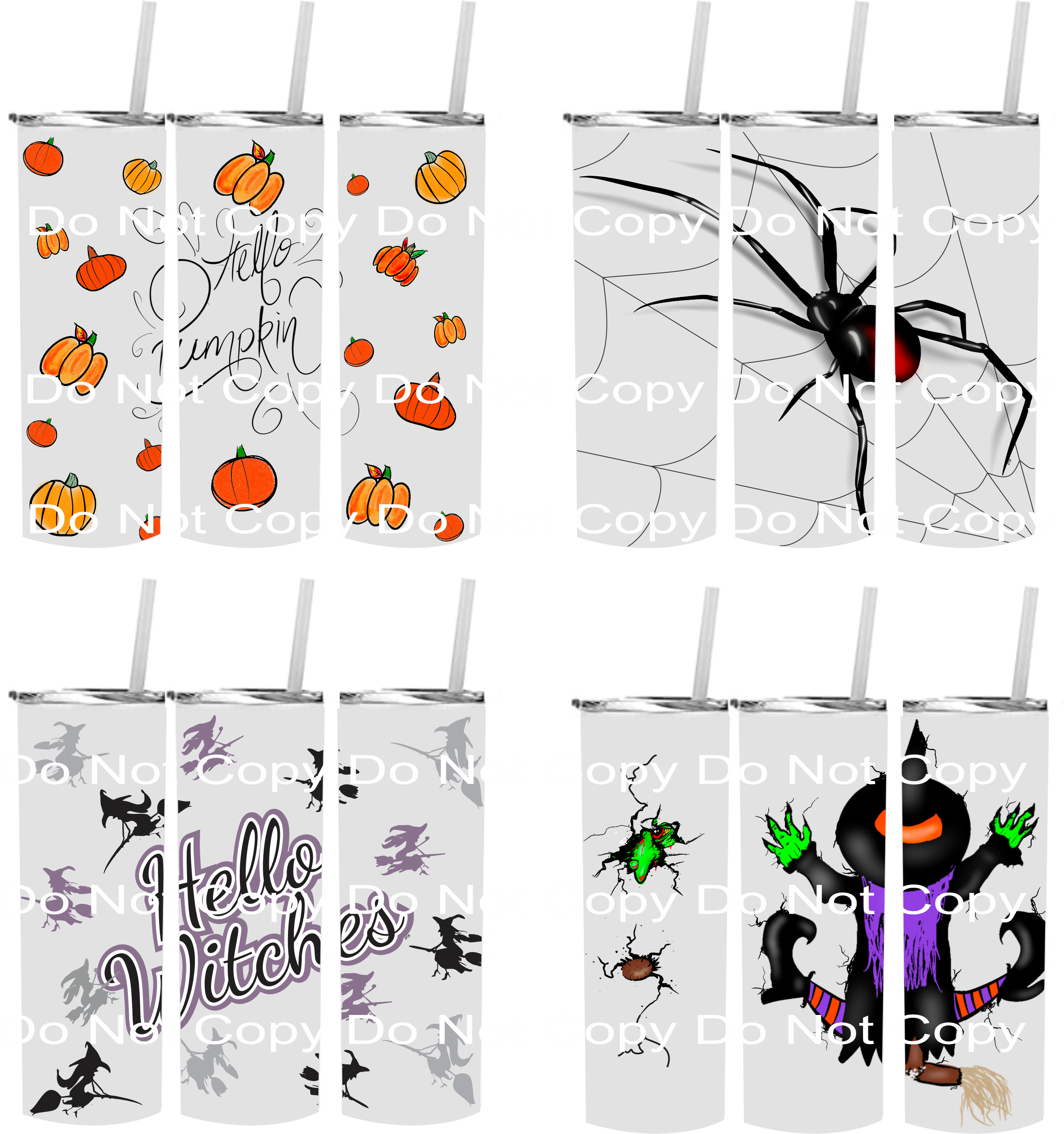 Halloween Tumbler B1