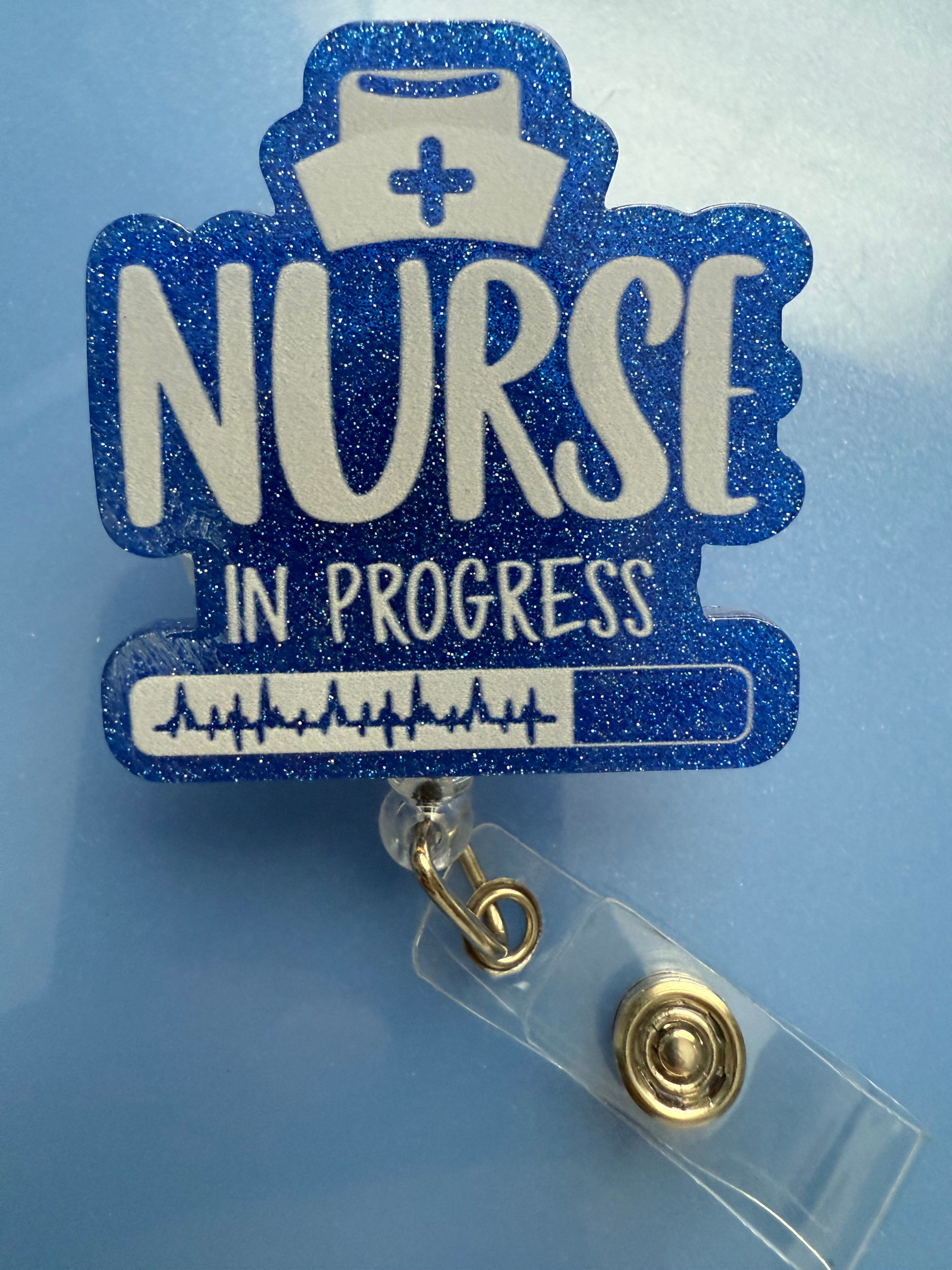 NS-In Progress Badge Holder