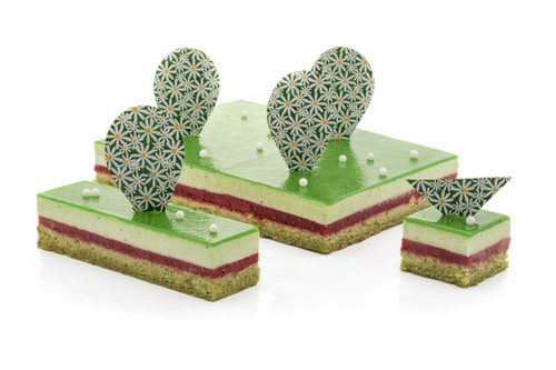 VEGAN GLUTEN FREE PISTACHIO STRAWBERRY | Opera Patisserie