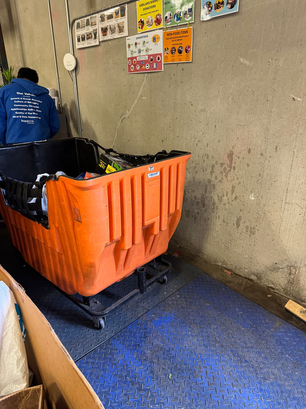 They weigh everything