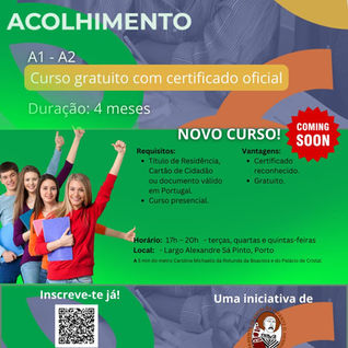 Cursos Português Língua de Acolhimento