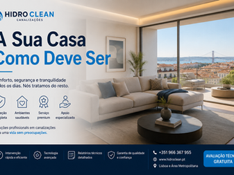 A Sua Casa Refletindo Bem-Estar e Conforto com Hidro Clean