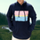 Thumbnail: Lightweight Loopback Terry Hoodie- Block Logo