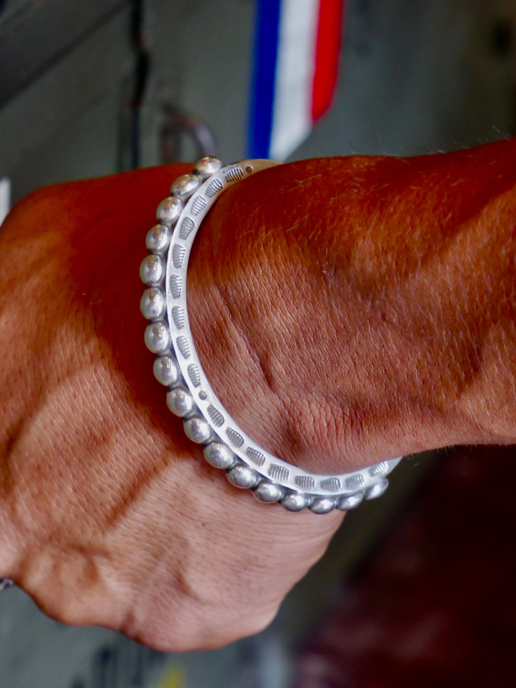 BUDDAH BALLS CUFF BRACELET